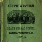Catalogue of Southwestern State Normal School, 1876-77