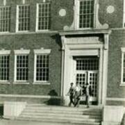 Industrial Arts Building entrance
