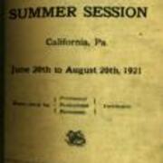 Catalogue of Southwestern State Normal School, 1921 Summer