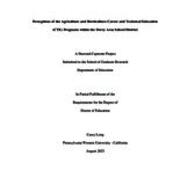 Perceptions of the Agriculture and Horticulture Career and Technical Education (CTE) Programs 