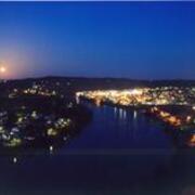 CalU Campus, California Borough, and Newell at Night