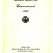 Commencement 1945