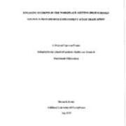 Engaging Students in the Workplace: Getting High Schools Students Prepared for Employment After Graduation