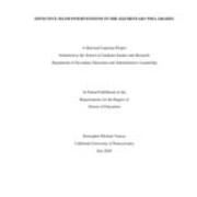 Effective Math Interventions in the Elementary PSSA Grades :