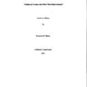 Childhood Trauma and School Based Interventions