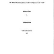 The Effect of Mental Stimulation on the Onset of Alzheimer's Later in Life