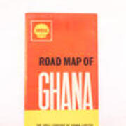 Road Map of Ghana