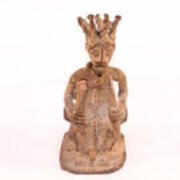 Small metal statue - view 1