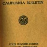 California State Teachers College Catalog 1937-1938