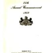 Commencement 1949
