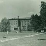 Quad and rear view of Dixon Hall
