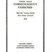 Commencement 1933