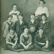 Girls' Basket Ball Team 1918