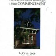 Commencement 2000 May