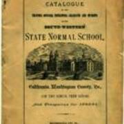 Catalogue of Southwestern State Normal School, 1879-80