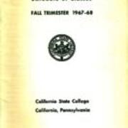 Schedule of Classes : Fall Trimester 1967-68