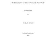 The Relationship between Chekhov's works and the natural world.