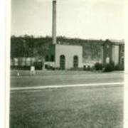 Power plant smoke stack