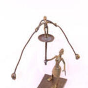 Metal balance statue - 2 piece - view 1
