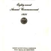 Commencement 1956
