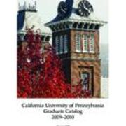 Graduate Catalog 2009-2010