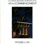 Commencement 2003 December