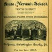 Catalogue of Southwestern State Normal School, 1884-85