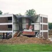Binns Hall demolition