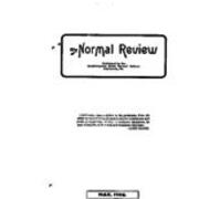 Normal Review