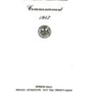 Commencement 1947