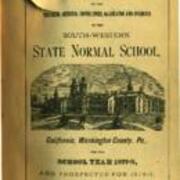 Catalogue of Southwestern State Normal School, 1877-78