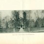 Front View of Main Building and Two Dormitories