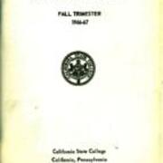 Schedule of Classes : Fall Trimester 1966-67