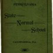 Catalogue of Southwestern State Normal School, 1891-92