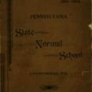 Catalogue of Southwestern State Normal School, 1890-91
