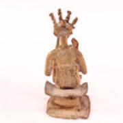 Small metal statue - view 2