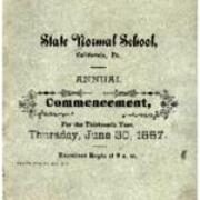 Commencement 1887