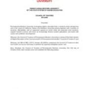 2022 PennWest Council of Trustees ByLaws