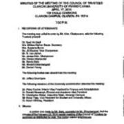 2014-4-17 Council of Trustees Minutes
