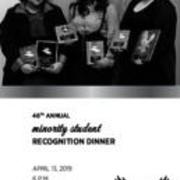2019-04-13 Minority Student Services Recognition Dinner Program