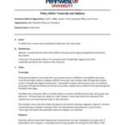 2022-07-01 Transcript and Diploma Policy