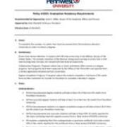 2022-07-01 Graduation Residency Requirements Policy