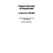 1998-2000 Undergraduate Catalog