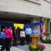 2004-04-20 Schott Carlson Library Dedication Voices 2 JPG