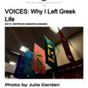 2022-10-10 VOICES - Why I Left Greek Life