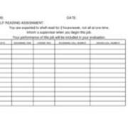 2020-05-11 Shelf Reading Blank Form
