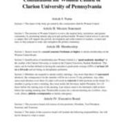 2015-2016 Women United Constitution and By-Laws
