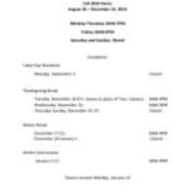 2018 Fall Suhr Library