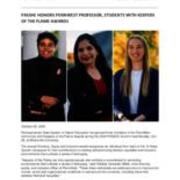 2024-10-28 - PASSHE Honors PennWest Professor, Students with Keepers of the Flame Awards