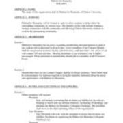 ca. 2020 Habitat for Humanity Clarion Chapter Constitution and By-Laws